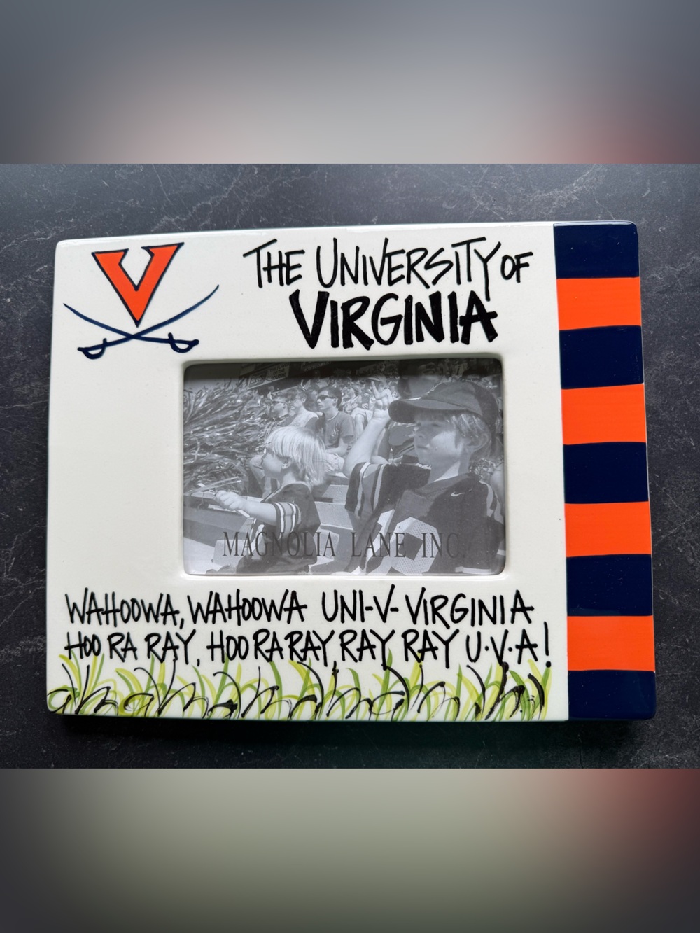 University of Virginia picture frame - just in time for a graduation photo!
